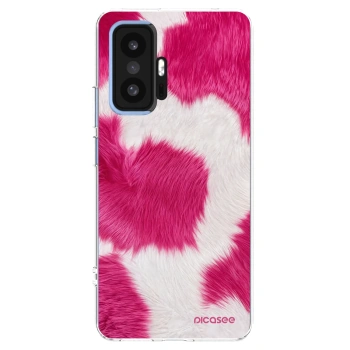 Picasee átlátszó szilikon tok az alábbi mobiltelefonokra Xiaomi 11T Pro - Pink Moo