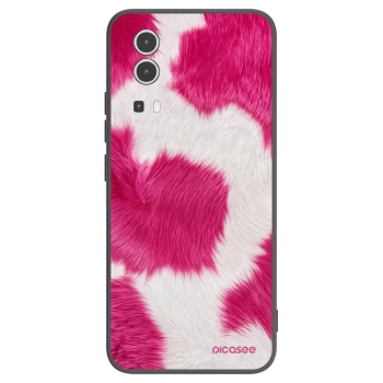 Picasee fekete szilikon tok az alábbi mobiltelefonokra Vivo Y72 5G - Pink Moo