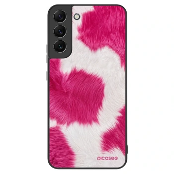 Szilikon tok erre a típusra Samsung Galaxy S22+ 5G - Pink Moo