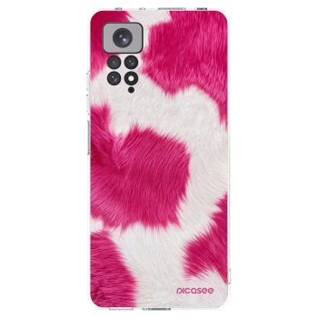 Picasee átlátszó szilikon tok az alábbi mobiltelefonokra Xiaomi Redmi Note 11S 4G - Pink Moo
