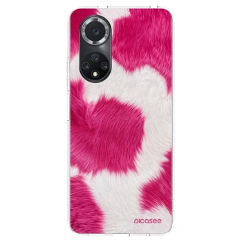 Picasee átlátszó szilikon tok az alábbi mobiltelefonokra Huawei Nova 9 SE - Pink Moo