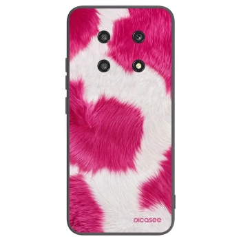 Picasee fekete szilikon tok az alábbi mobiltelefonokra Honor Magic4 Lite 5G - Pink Moo