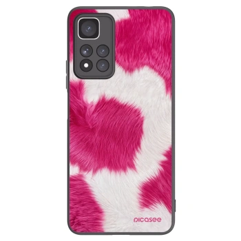 Picasee fekete szilikon tok az alábbi mobiltelefonokra Xiaomi Redmi Note 11 Pro+ 5G - Pink Moo