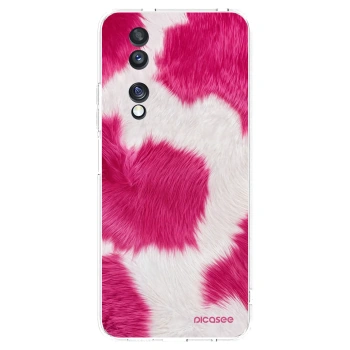 Picasee átlátszó szilikon tok az alábbi mobiltelefonokra Honor 70 - Pink Moo