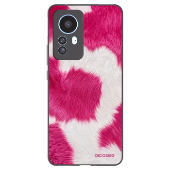 Picasee fekete szilikon tok az alábbi mobiltelefonokra Xiaomi 12T Pro - Pink Moo