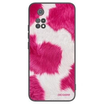 Picasee fekete szilikon tok az alábbi mobiltelefonokra Xiaomi Poco M4 Pro - Pink Moo