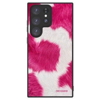 Picasee ULTIMATE CASE Samsung Galaxy S23 Ultra 5G - készülékre - Pink Moo