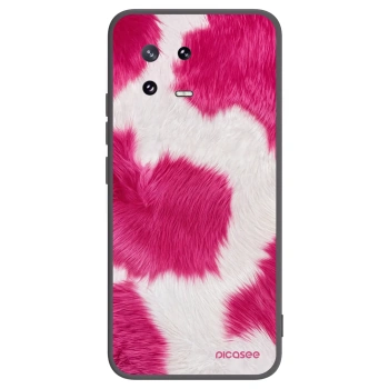 Picasee fekete szilikon tok az alábbi mobiltelefonokra Xiaomi 13 Pro - Pink Moo