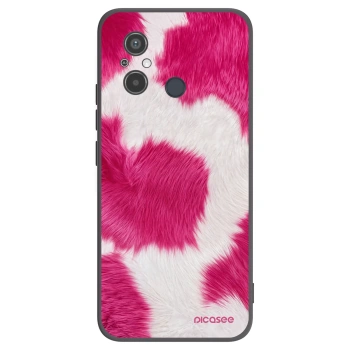 Picasee fekete szilikon tok az alábbi mobiltelefonokra Xiaomi Redmi 12C - Pink Moo