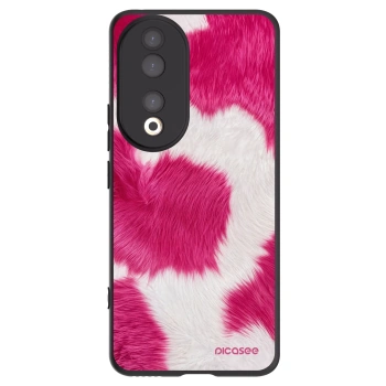Picasee fekete szilikon tok az alábbi mobiltelefonokra Honor 90 5G - Pink Moo