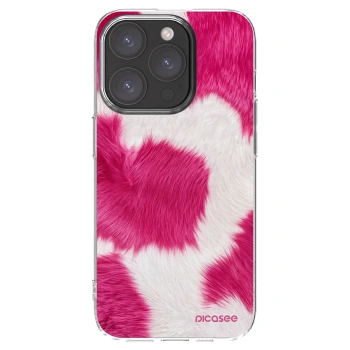 Picasee átlátszó szilikon tok az alábbi mobiltelefonokra Apple iPhone 15 Pro - Pink Moo
