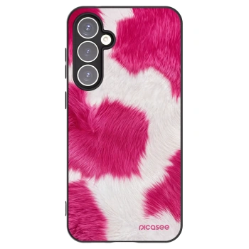 Picasee fekete szilikon tok az alábbi mobiltelefonokra Samsung Galaxy S23 FE S711B - Pink Moo