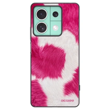 Picasee fekete szilikon tok az alábbi mobiltelefonokra Xiaomi Redmi Note 13 5G - Pink Moo