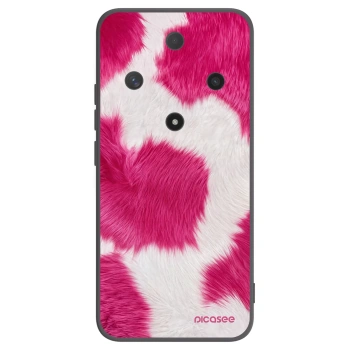 Picasee fekete szilikon tok az alábbi mobiltelefonokra Honor Magic6 Lite 5G - Pink Moo