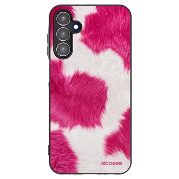 Picasee fekete szilikon tok az alábbi mobiltelefonokra Samsung Galaxy A15 A155F 4G - Pink Moo