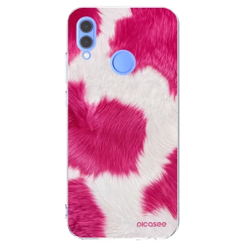 Picasee átlátszó szilikon tok az alábbi mobiltelefonokra Honor 10 Lite - Pink Moo