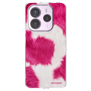 Picasee átlátszó szilikon tok az alábbi mobiltelefonokra Xiaomi Redmi Note 14 5G - Pink Moo