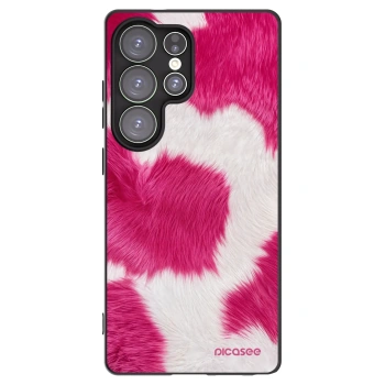 Picasee fekete szilikon tok az alábbi mobiltelefonokra Samsung Galaxy S25 Ultra 5G - Pink Moo