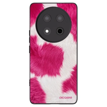 Picasee fekete szilikon tok az alábbi mobiltelefonokra Honor Magic7 Lite 5G - Pink Moo