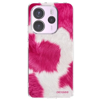 Picasee átlátszó szilikon tok az alábbi mobiltelefonokra Xiaomi Redmi Note 14 4G - Pink Moo