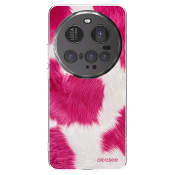 Picasee átlátszó szilikon tok az alábbi mobiltelefonokra Xiaomi 15 Ultra - Pink Moo