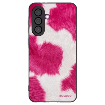 Picasee fekete szilikon tok az alábbi mobiltelefonokra Samsung Galaxy A36 5G - Pink Moo