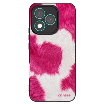 Picasee fekete szilikon tok az alábbi mobiltelefonokra Honor 400 Lite 5G - Pink Moo