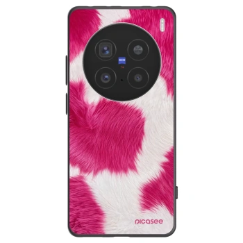 Picasee fekete szilikon tok az alábbi mobiltelefonokra Vivo X200 Pro - Pink Moo