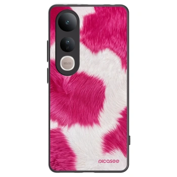 Picasee fekete szilikon tok az alábbi mobiltelefonokra Vivo V50 Lite 5G - Pink Moo