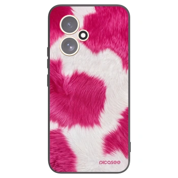 Picasee fekete szilikon tok az alábbi mobiltelefonokra Honor 400 5G - Pink Moo