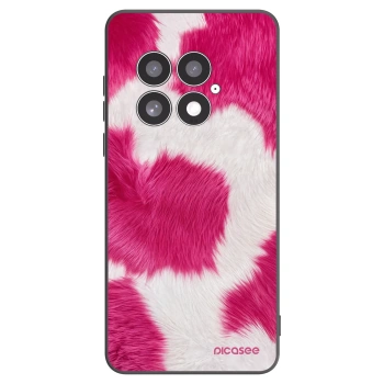 Picasee fekete szilikon tok az alábbi mobiltelefonokra OnePlus 13 5G - Pink Moo