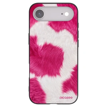 Picasee fekete szilikon tok az alábbi mobiltelefonokra Apple iPhone Air - Pink Moo