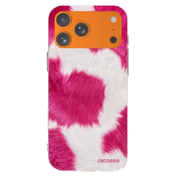 Picasee átlátszó szilikon tok az alábbi mobiltelefonokra Apple iPhone 17 Pro Max - Pink Moo