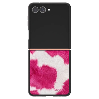 Szilikon tok erre a típusra Samsung Galaxy Z Flip7 5G - Pink Moo