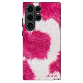 Szilikon tok erre a típusra Samsung Galaxy S22 Ultra 5G - Pink Moo