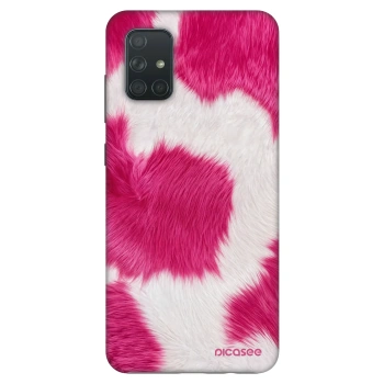 Szilikon tok erre a típusra Samsung Galaxy A71 A715F - Pink Moo
