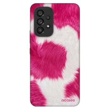 Szilikon tok erre a típusra Samsung Galaxy A53 5G A536 - Pink Moo