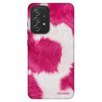 Szilikon tok erre a típusra Samsung Galaxy A52 5G A525F - Pink Moo