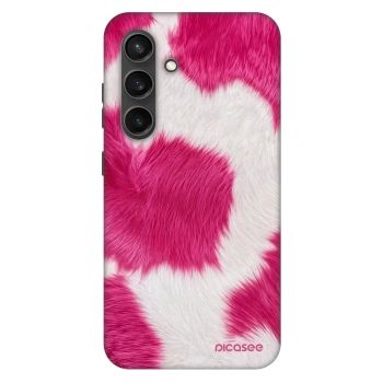 Szilikon tok erre a típusra Samsung Galaxy S24+ S926B 5G - Pink Moo