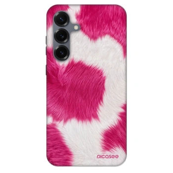 Szilikon tok erre a típusra Samsung Galaxy S25+ 5G - Pink Moo