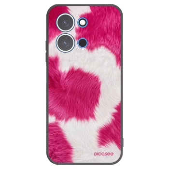 Picasee fekete szilikon tok az alábbi mobiltelefonokra Xiaomi Redmi 15C 4G - Pink Moo