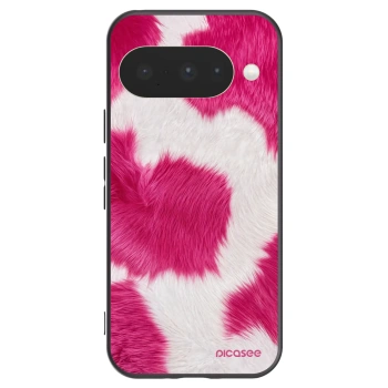 Picasee fekete szilikon tok az alábbi mobiltelefonokra Google Pixel 10 - Pink Moo