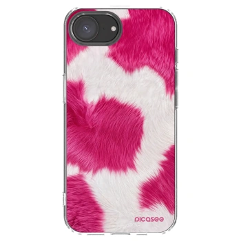 Picasee átlátszó szilikon tok az alábbi mobiltelefonokra Apple iPhone 17e - Pink Moo