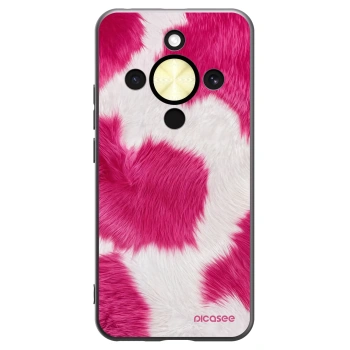 Picasee fekete szilikon tok az alábbi mobiltelefonokra Honor Magic8 Lite 5G - Pink Moo