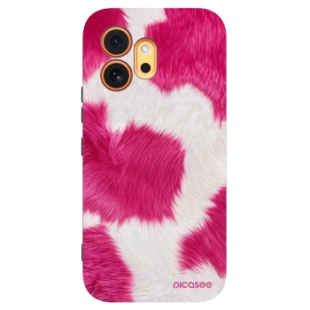 Picasee fekete szilikon tok az alábbi mobiltelefonokra Honor 600 - Pink Moo