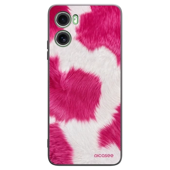 Picasee fekete szilikon tok az alábbi mobiltelefonokra Motorola Moto G06 - Pink Moo