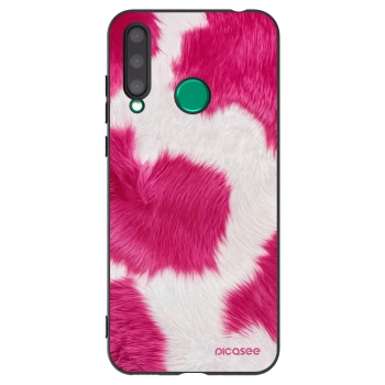 Picasee fekete szilikon tok az alábbi mobiltelefonokra Honor 20 Lite - Pink Moo