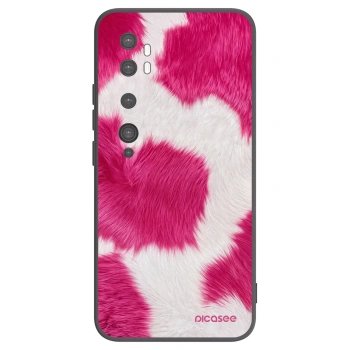 Picasee fekete szilikon tok az alábbi mobiltelefonokra Xiaomi Mi Note 10 (Pro) - Pink Moo