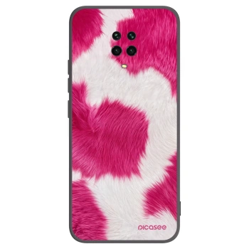 Picasee fekete szilikon tok az alábbi mobiltelefonokra Xiaomi Redmi Note 9 Pro - Pink Moo