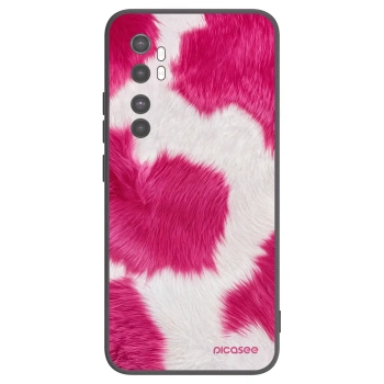 Picasee fekete szilikon tok az alábbi mobiltelefonokra Xiaomi Mi Note 10 Lite - Pink Moo